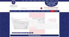 Desktop Screenshot of americanfurnitureep.com